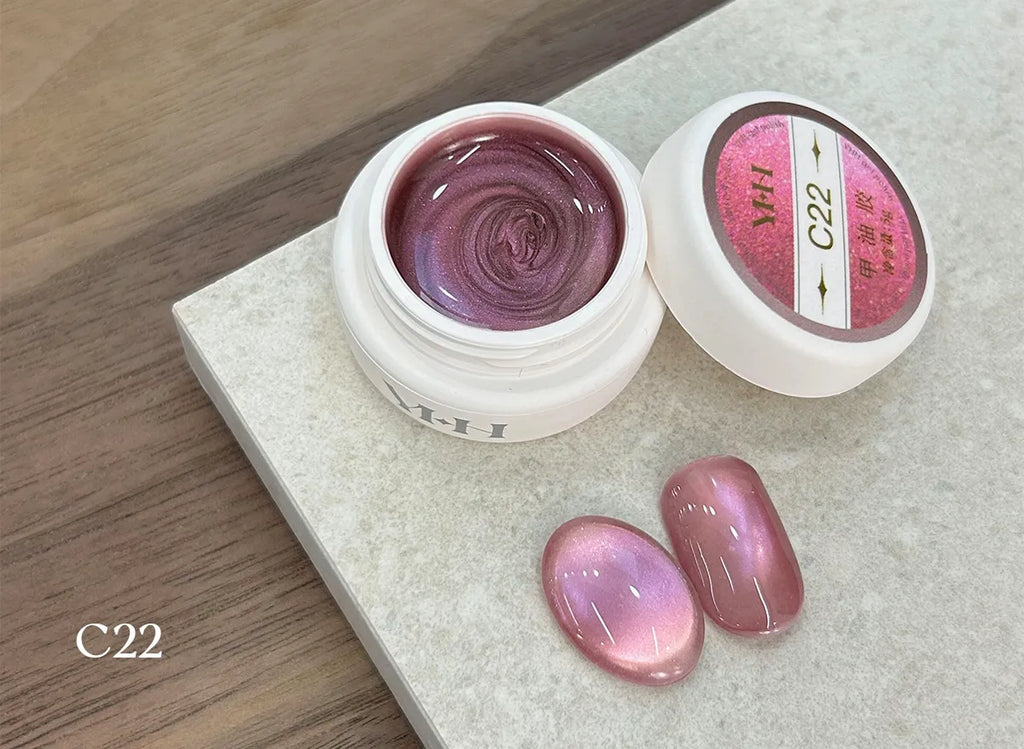 【YHH NAIL / 受注販売(8月中旬前後納期)】Sakura Four Seasons Cat's Eye Collection 5g C01-C40