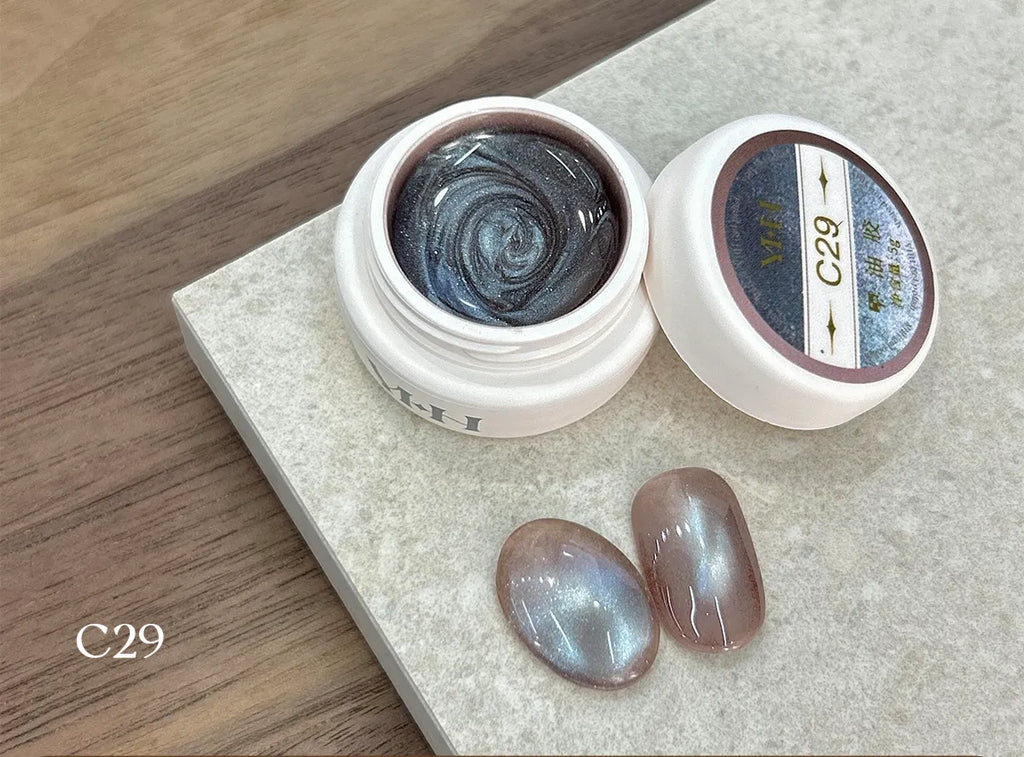 【YHH NAIL / 受注販売(8月中旬前後納期)】Sakura Four Seasons Cat's Eye Collection 5g C01-C40