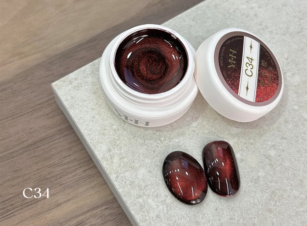 【YHH NAIL / 受注販売(8月中旬前後納期)】Sakura Four Seasons Cat's Eye Collection 5g C01-C40