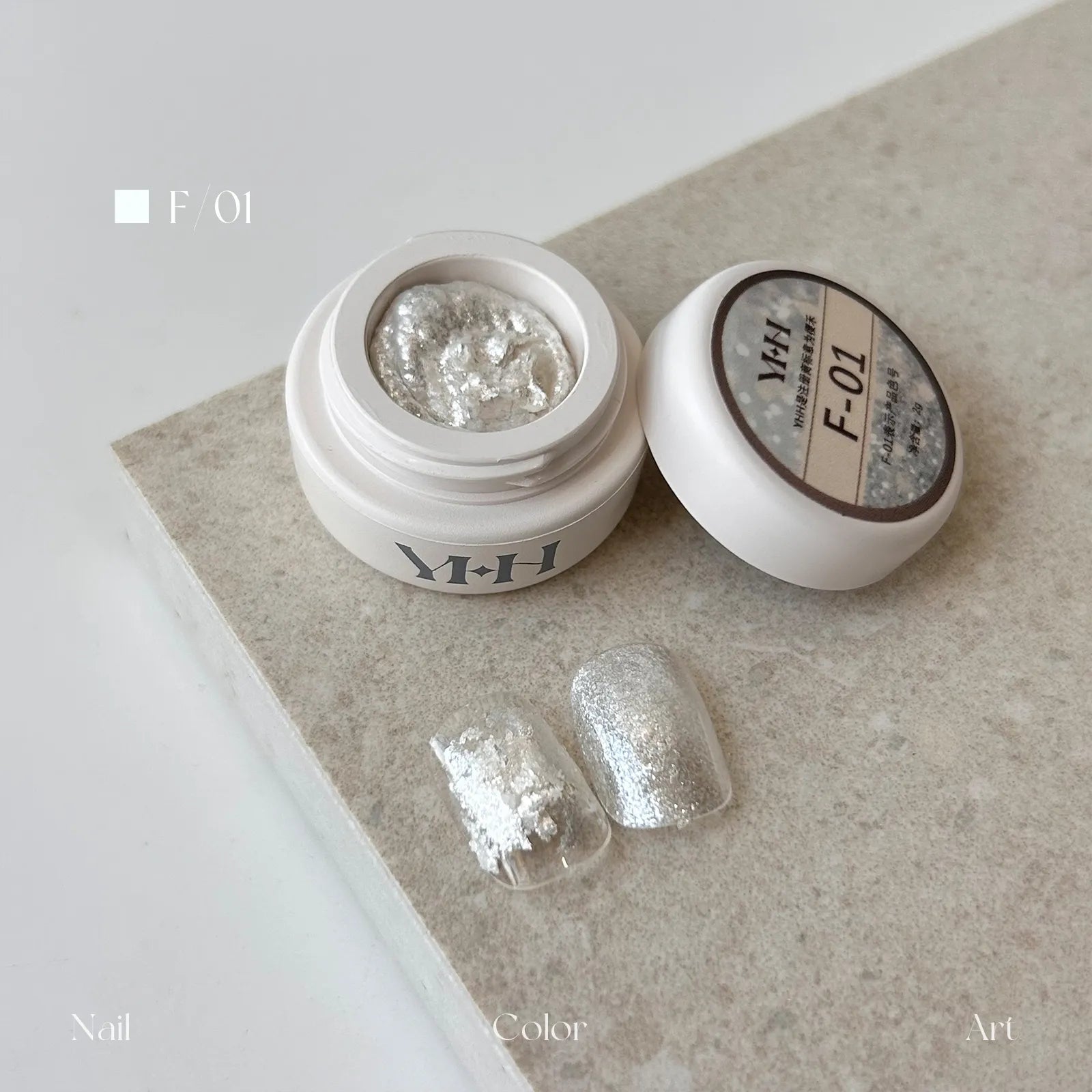 【YHH NAIL / 受注販売(5月末前後納期)】Sakura Fairy Powder Cream 2g - F01~F20 Single Item