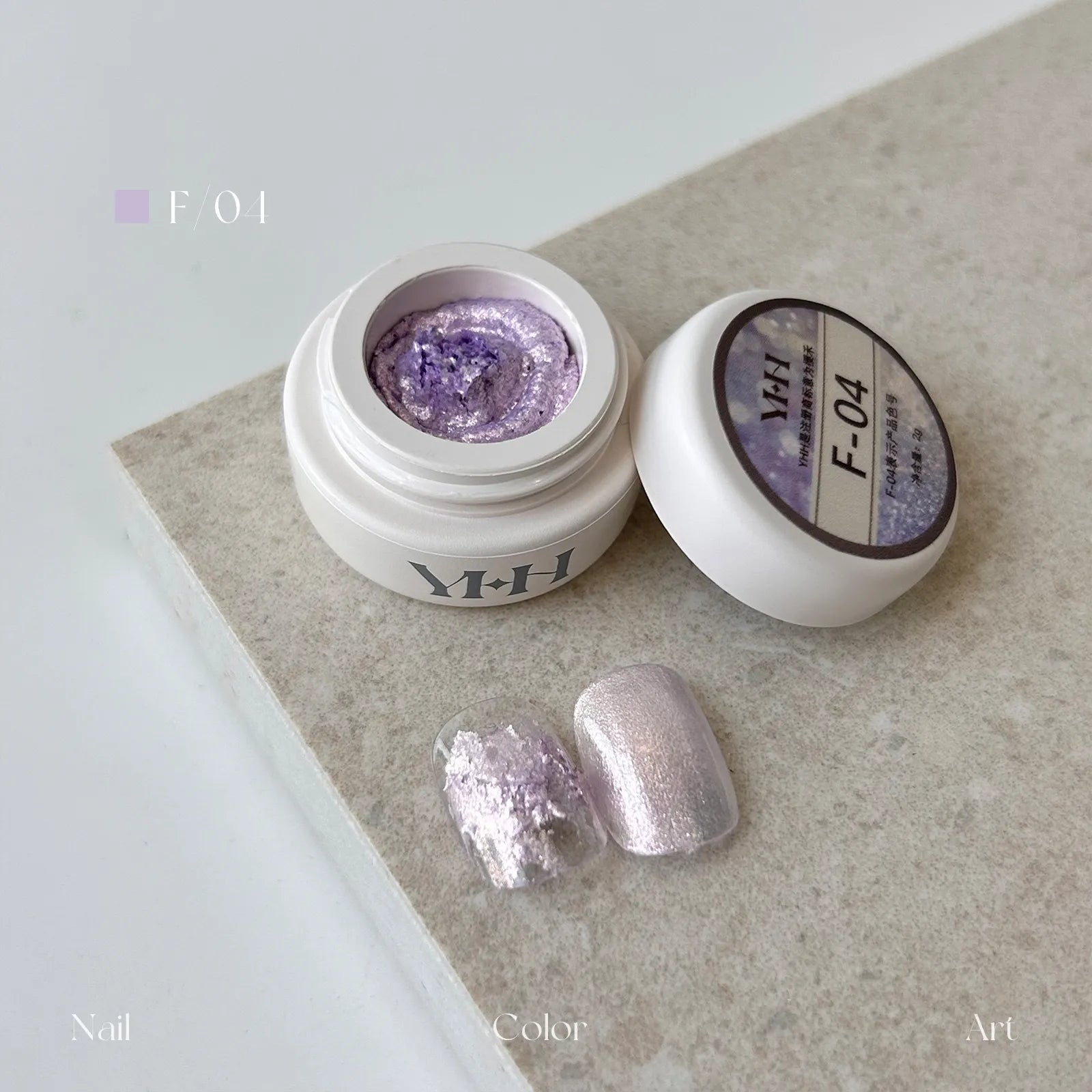 【YHH NAIL / 受注販売(8月中旬前後納期)】Sakura Fairy Powder Cream 2g - F01~F20 Single Item