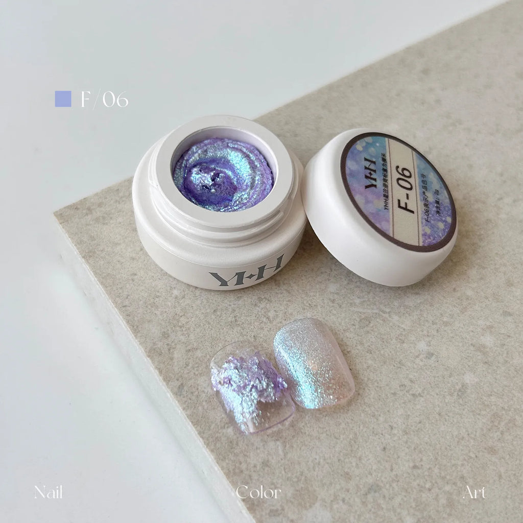 【YHH NAIL / 受注販売(8月中旬前後納期)】Sakura Fairy Powder Cream 2g - F01~F20 Single Item
