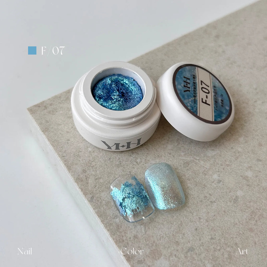 【YHH NAIL / 受注販売(8月中旬前後納期)】Sakura Fairy Powder Cream 2g - F01~F20 Single Item