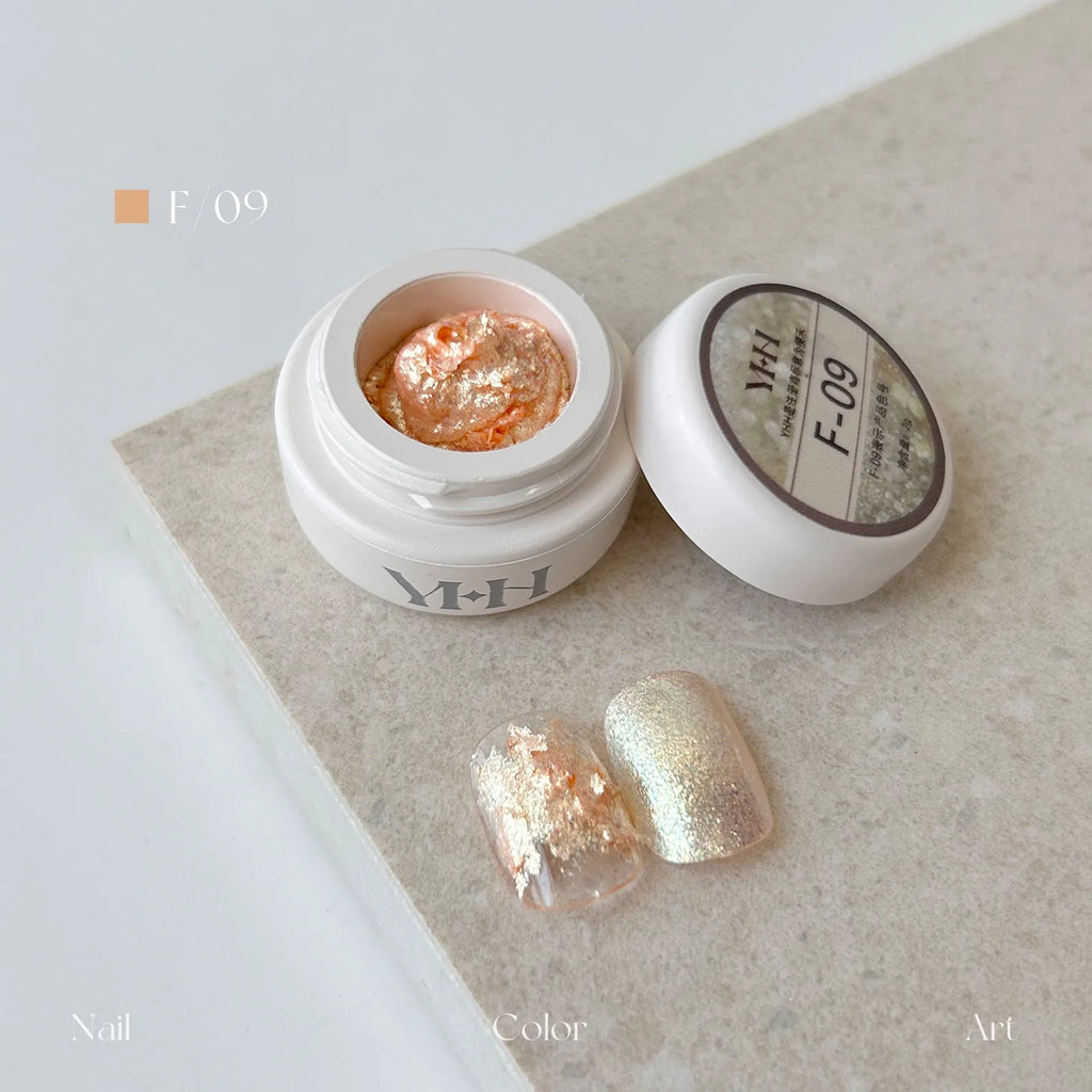 【YHH NAIL / 受注販売(8月中旬前後納期)】Sakura Fairy Powder Cream 2g - F01~F20 Single Item