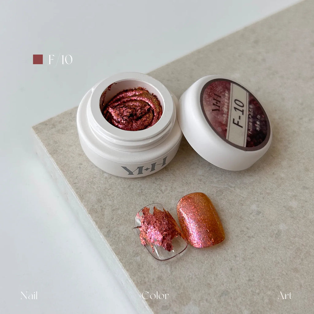 【YHH NAIL / 受注販売(8月中旬前後納期)】Sakura Fairy Powder Cream 2g - F01~F20 Single Item