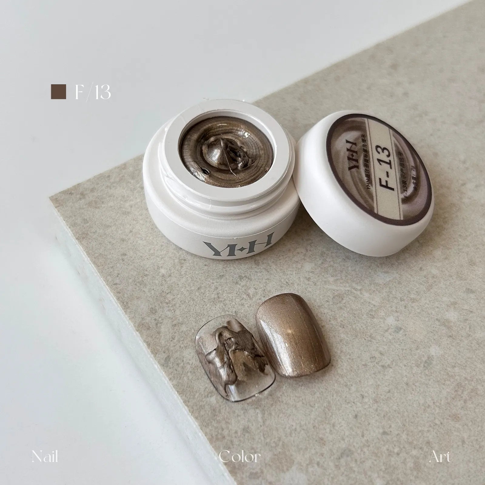 【YHH NAIL / 受注販売(8月中旬前後納期)】Sakura Fairy Powder Cream 2g - F01~F20 Single Item