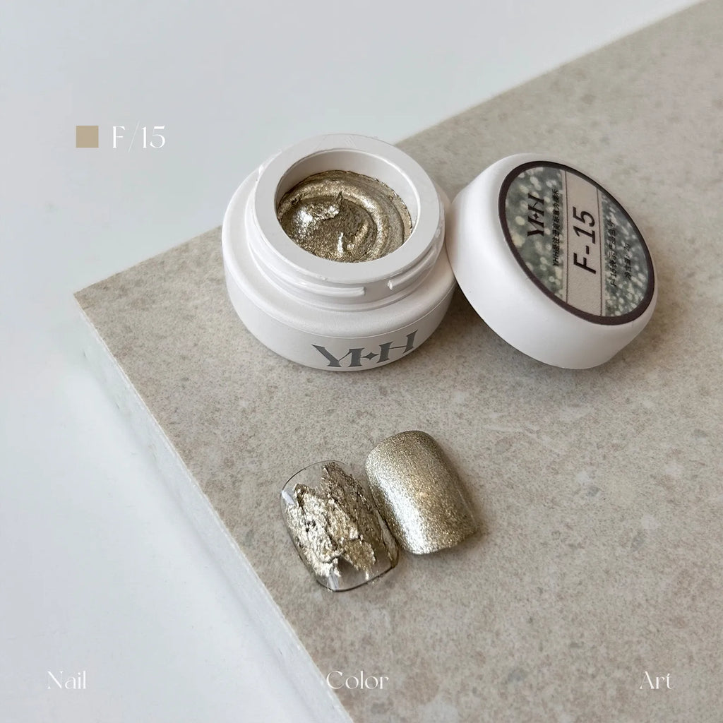 【YHH NAIL / 受注販売(8月中旬前後納期)】Sakura Fairy Powder Cream 2g - F01~F20 Single Item
