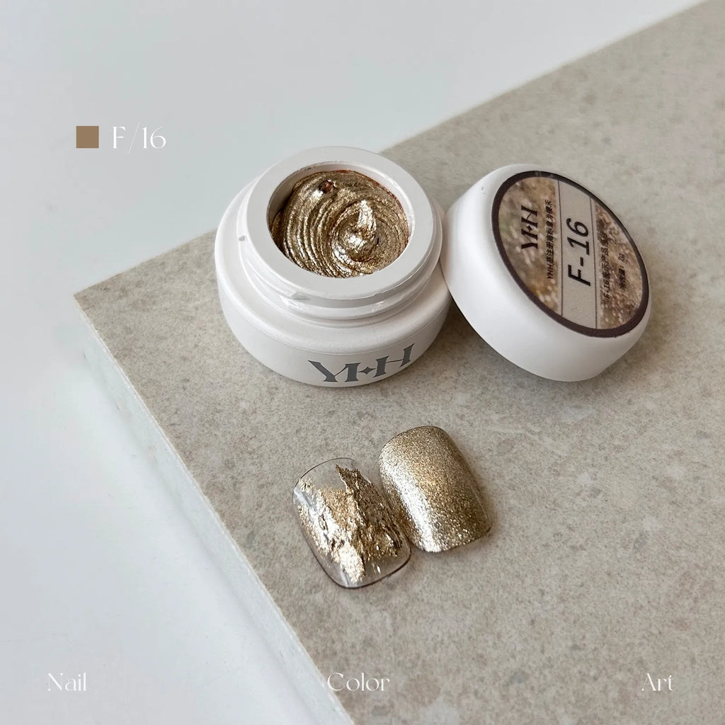 【YHH NAIL / 受注販売(8月中旬前後納期)】Sakura Fairy Powder Cream 2g - F01~F20 Single Item
