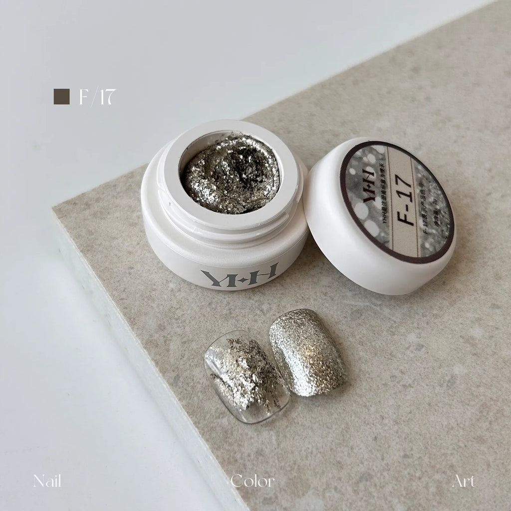 【YHH NAIL / 受注販売(8月中旬前後納期)】Sakura Fairy Powder Cream 2g - F01~F20 Single Item