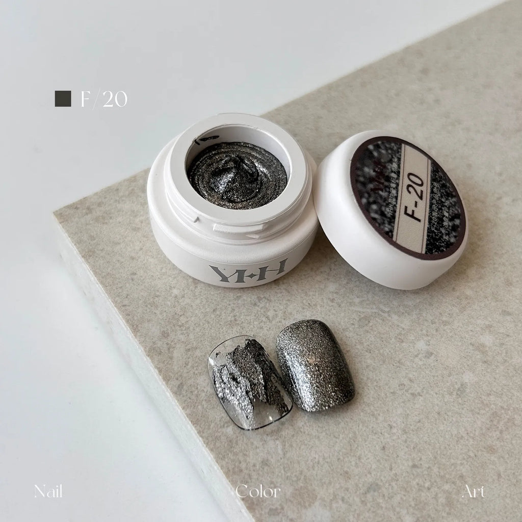 【YHH NAIL / 受注販売(8月中旬前後納期)】Sakura Fairy Powder Cream 2g - F01~F20 Single Item