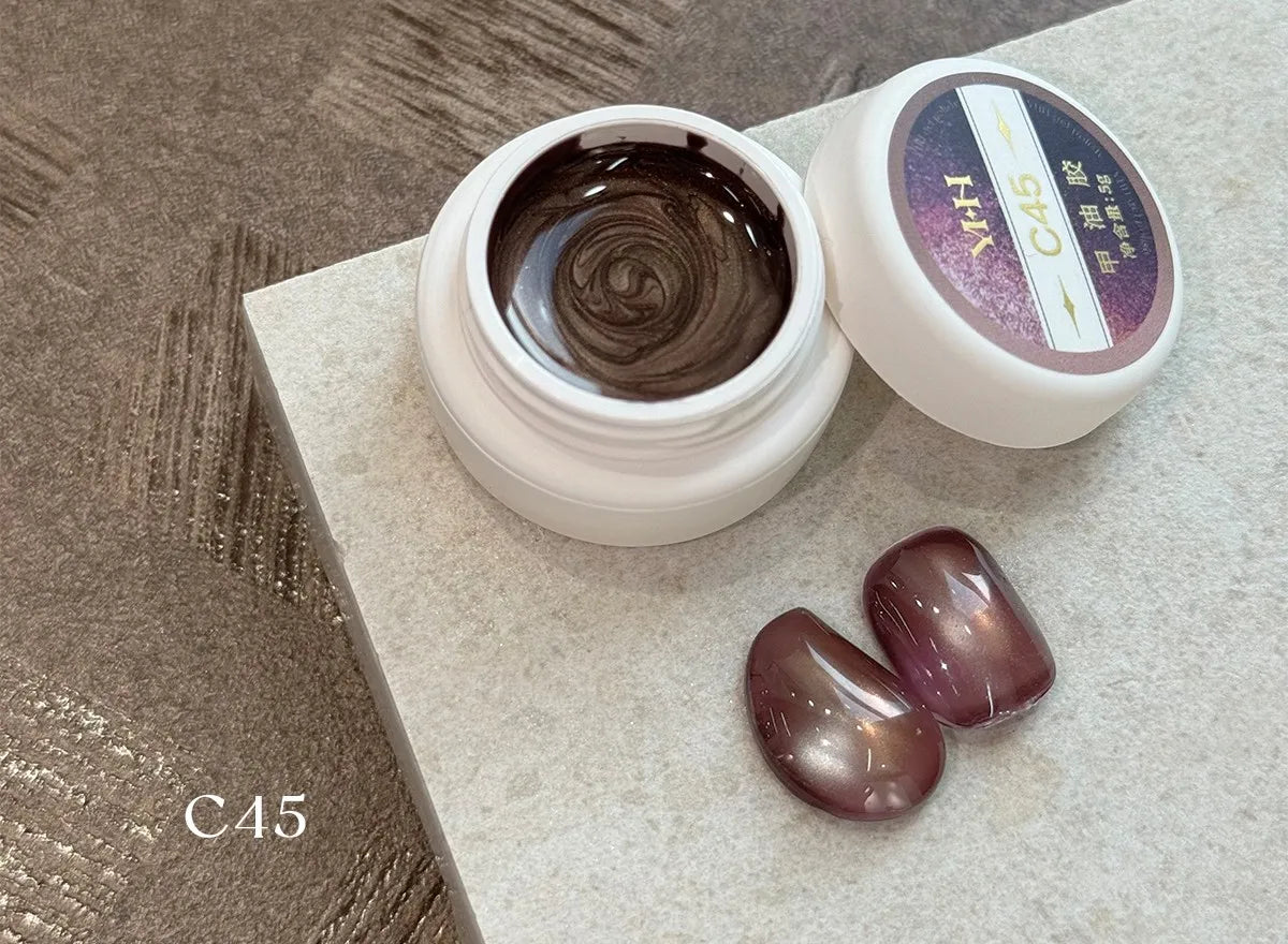 【YHH NAIL / 受注販売(8月中旬前後納期)】Sakura Four Seasons Cat's Eye 5g C41-C60 Single Item