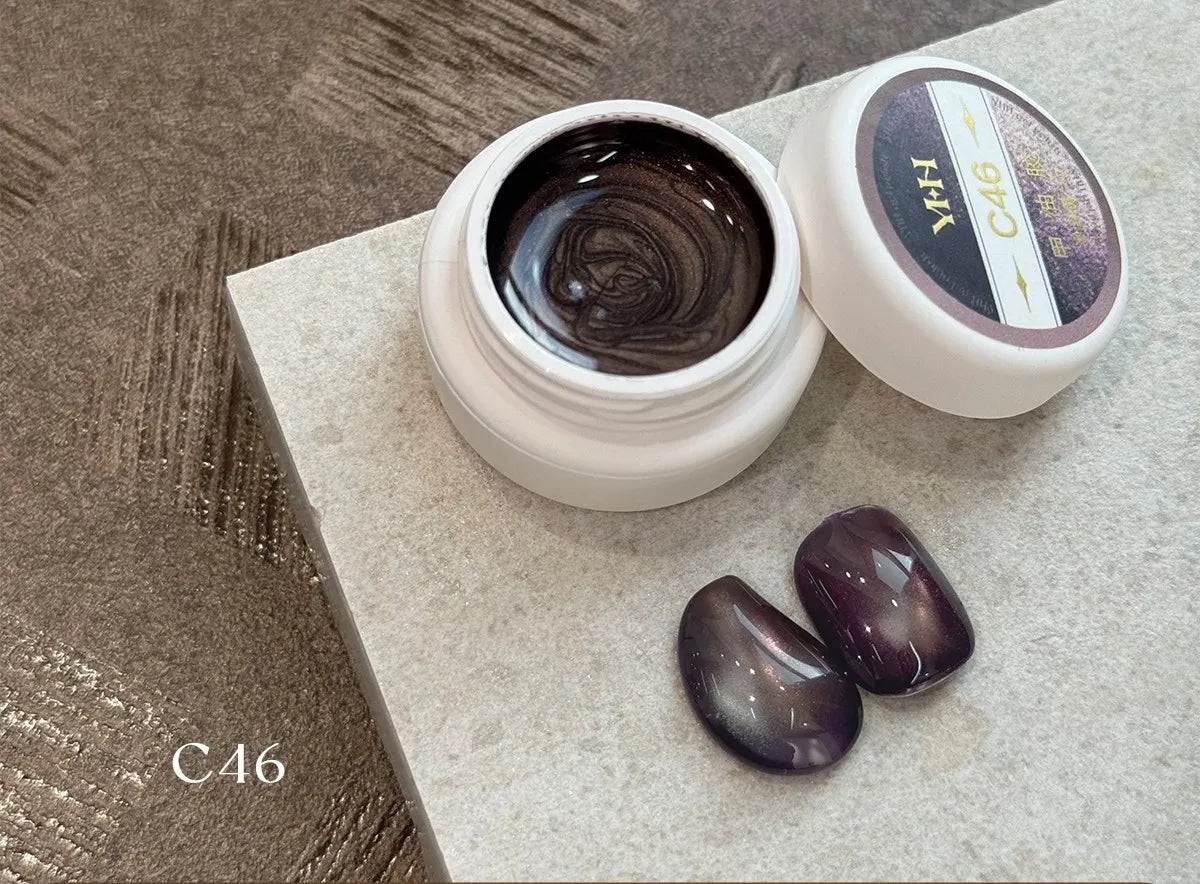 【YHH NAIL / 受注販売(8月中旬前後納期)】Sakura Four Seasons Cat's Eye 5g C41-C60 Single Item