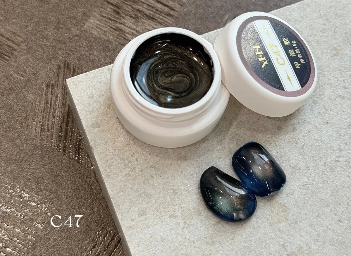 【YHH NAIL / 受注販売(8月中旬前後納期)】Sakura Four Seasons Cat's Eye 5g C41-C60 Single Item