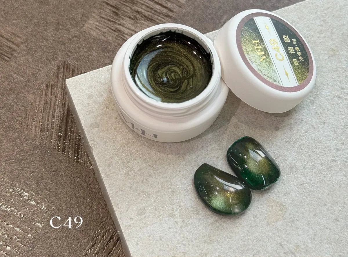 【YHH NAIL / 受注販売(8月中旬前後納期)】Sakura Four Seasons Cat's Eye 5g C41-C60 Single Item